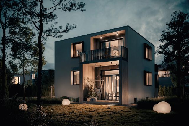 dom wolnostojący, 5 pokoi Bydgoszcz Osowa Góra, ul. Kutrowa. Zdjęcie 1