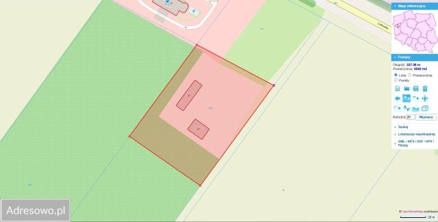 Działka inwestycyjna Karnin, ul. Lubuska. Zdjęcie 1