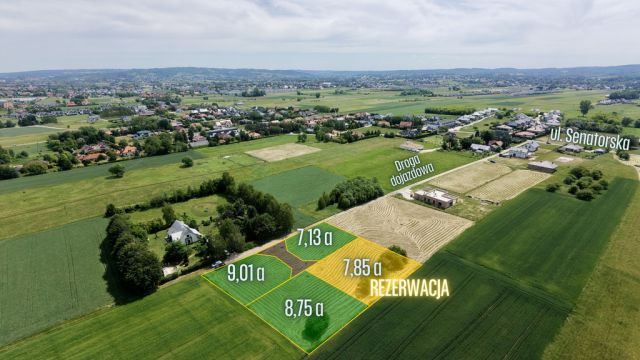 Działka budowlana Rzeszów Budziwój, ul. Senatorska. Zdjęcie 1