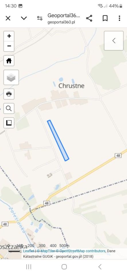 Działka inwestycyjna Chrustne. Zdjęcie 2