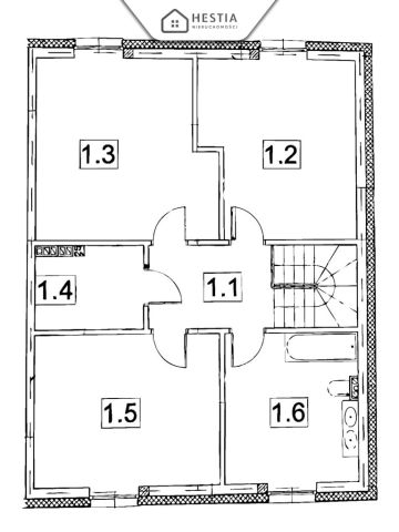 dom szeregowy, 4 pokoje Zieleniewo. Zdjęcie 5