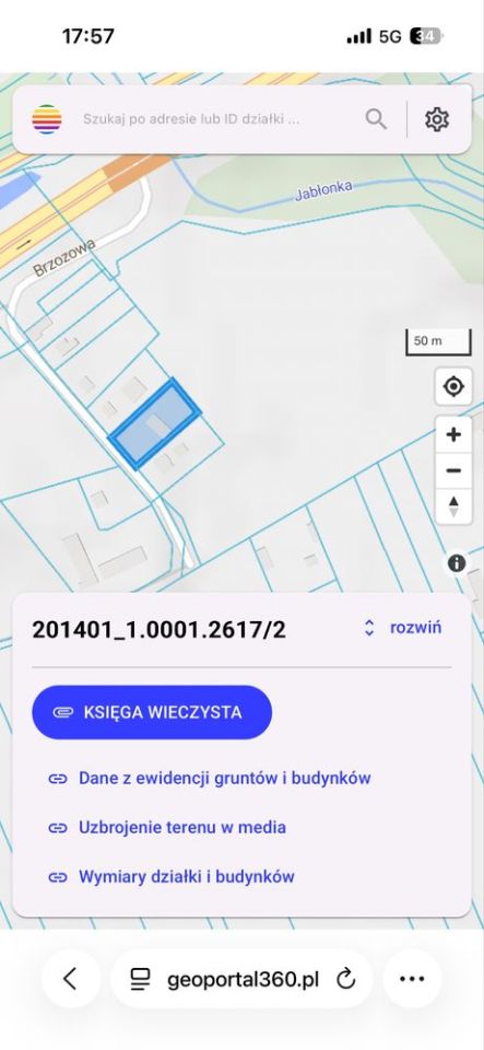 Działka budowlana Zambrów, ul. Brzozowa. Zdjęcie 3