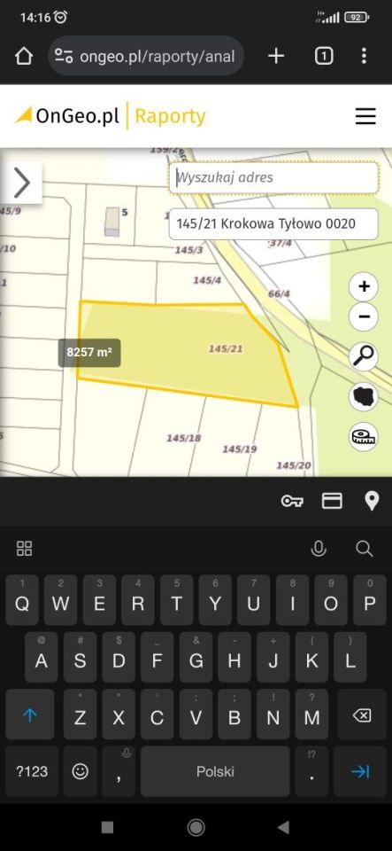 Działka leśna Tyłowo. Zdjęcie 3