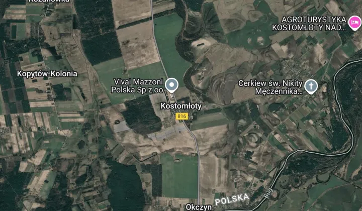 Działka inna Kostomłoty osada