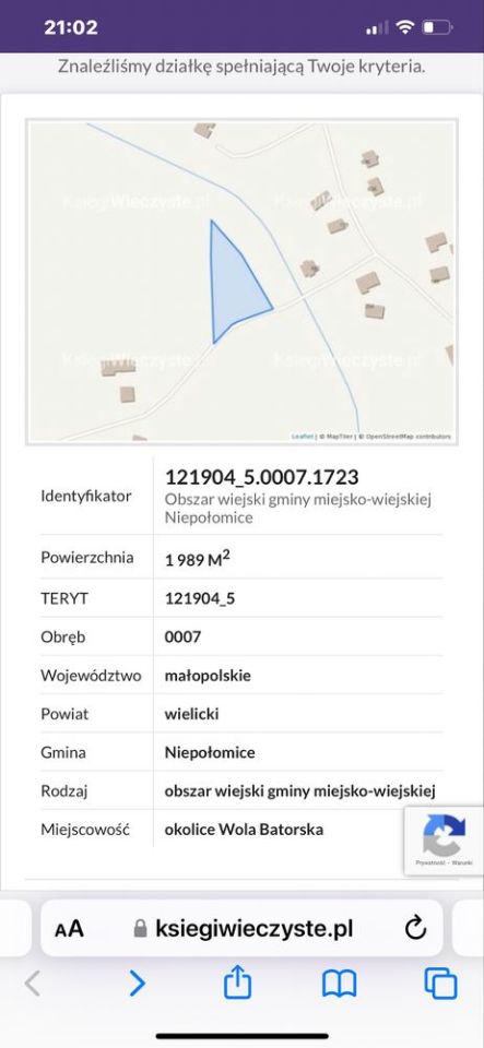 Działka rolna Wola Batorska. Zdjęcie 8