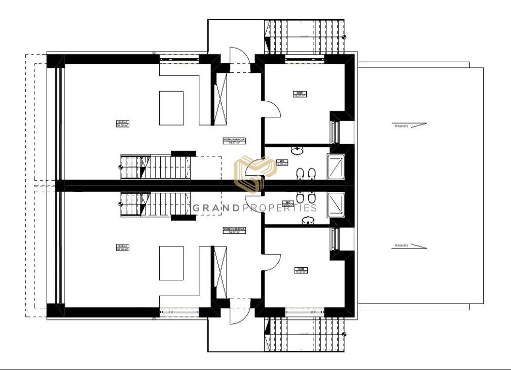 bliźniak, 5 pokoi Konstancin-Jeziorna. Zdjęcie 11