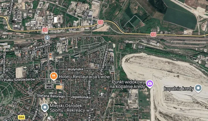 Działka rod Chełm Dyrekcja, ul. Przemysłowa