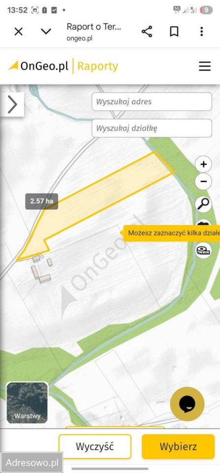 Działka rolna Konopki Wielkie. Zdjęcie 2