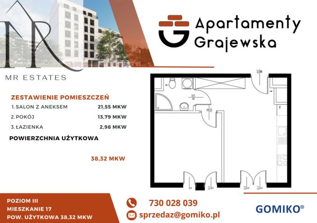 Mieszkanie 2-pokojowe Warszawa Praga-Północ, ul. Grajewska. Zdjęcie 3