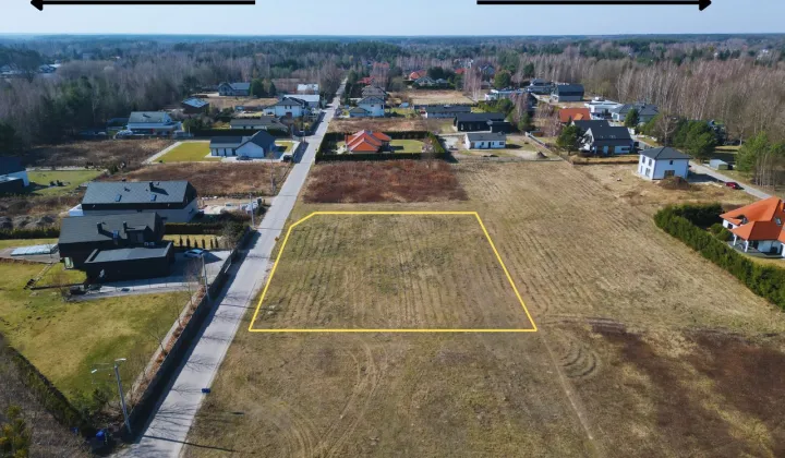 Działka budowlana Strzeniówka, ul. Magnolii