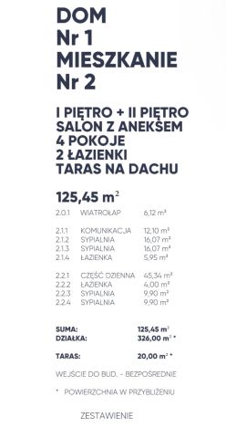 dom szeregowy, 5 pokoi Fasty, ul. Błękitna. Zdjęcie 7