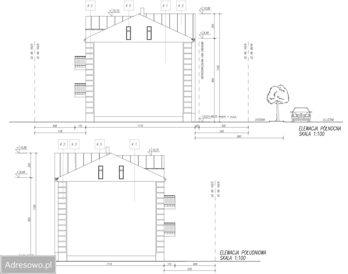 Działka inwestycyjna Brwinów, ul. Leśna. Zdjęcie 4