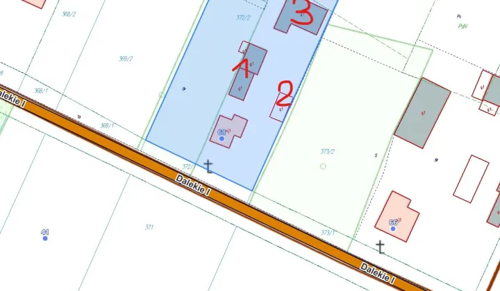 Działka rolno-budowlana Tuliłów, ul. Dalekie I