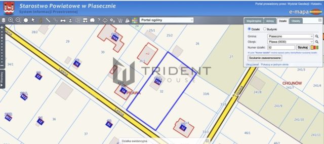 Działka budowlana Pilawa. Zdjęcie 2