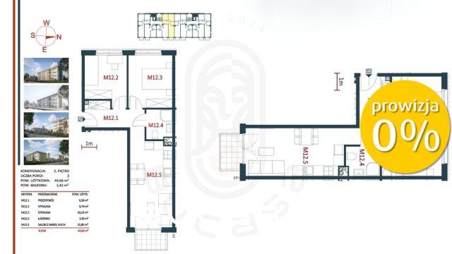 Mieszkanie 3-pokojowe Kraków, ul. Edwarda Szymańskiego. Zdjęcie 3