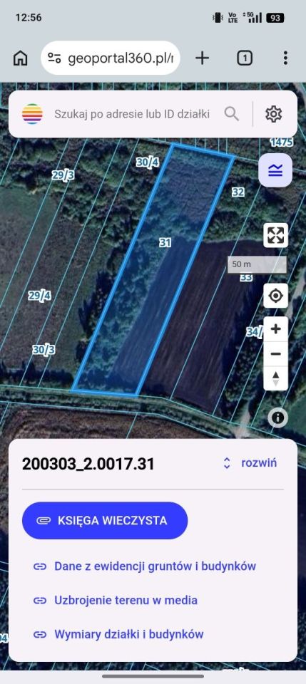 Działka rolna Knorozy. Zdjęcie 4