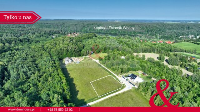 Działka budowlana Łapino Kartuskie. Zdjęcie 4