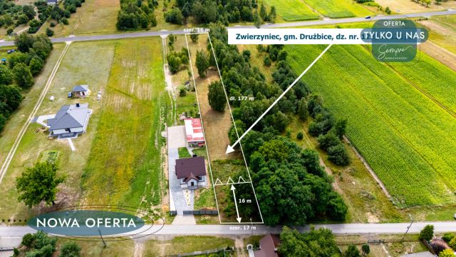 Działka budowlana Zwierzyniec. Zdjęcie 1