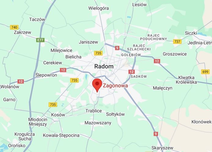 Działka budowlana Radom Żakowice, ul. Zagonowa. Zdjęcie 3