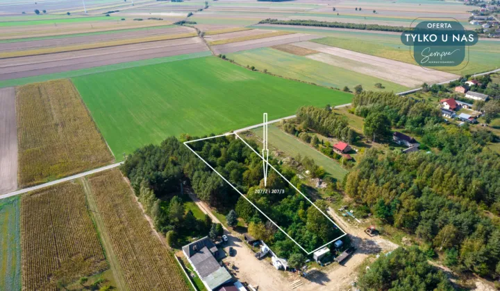 Działka inwestycyjna Krokocice