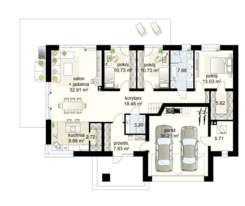 dom wolnostojący Trzuskołoń. Zdjęcie 4