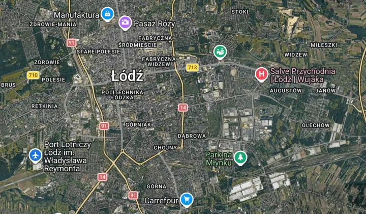 Mieszkanie 3-pokojowe Łódź Zarzew, ul. Gustawa Morcinka