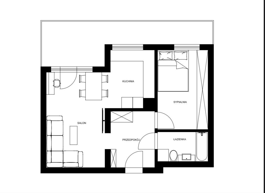 Mieszkanie 2-pokojowe Kraków Prądnik Biały, ul. Kluczborska. Zdjęcie 20