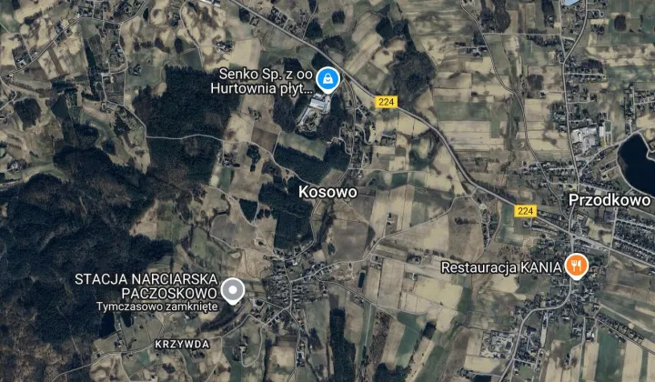 Działka budowlana Kosowo