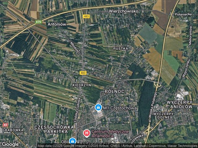 Działka budowlana Częstochowa Kiedrzyn, ul. Narcyzowa. Zdjęcie 1