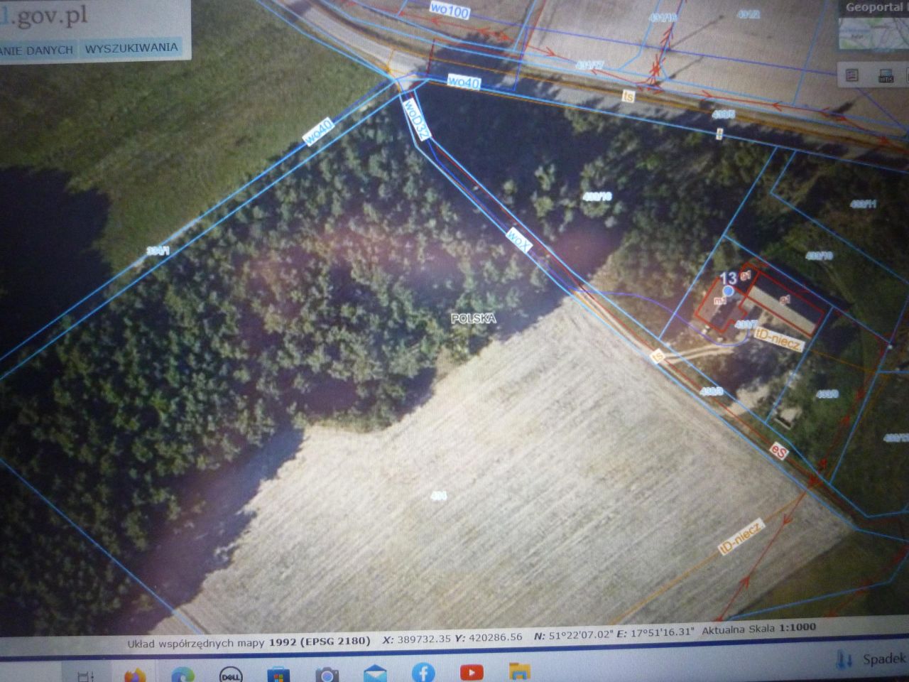 Działka budowlana Kobyla Góra. Zdjęcie 2