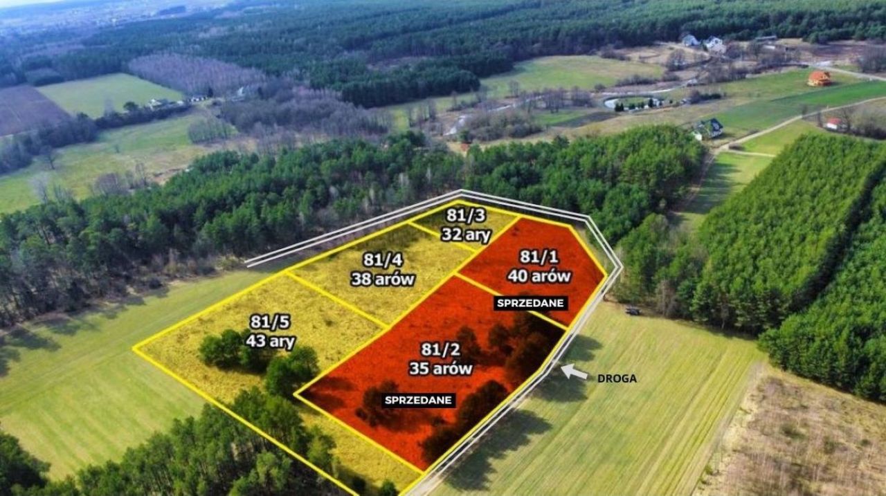 Działka rekreacyjna Rybaki. Zdjęcie 3