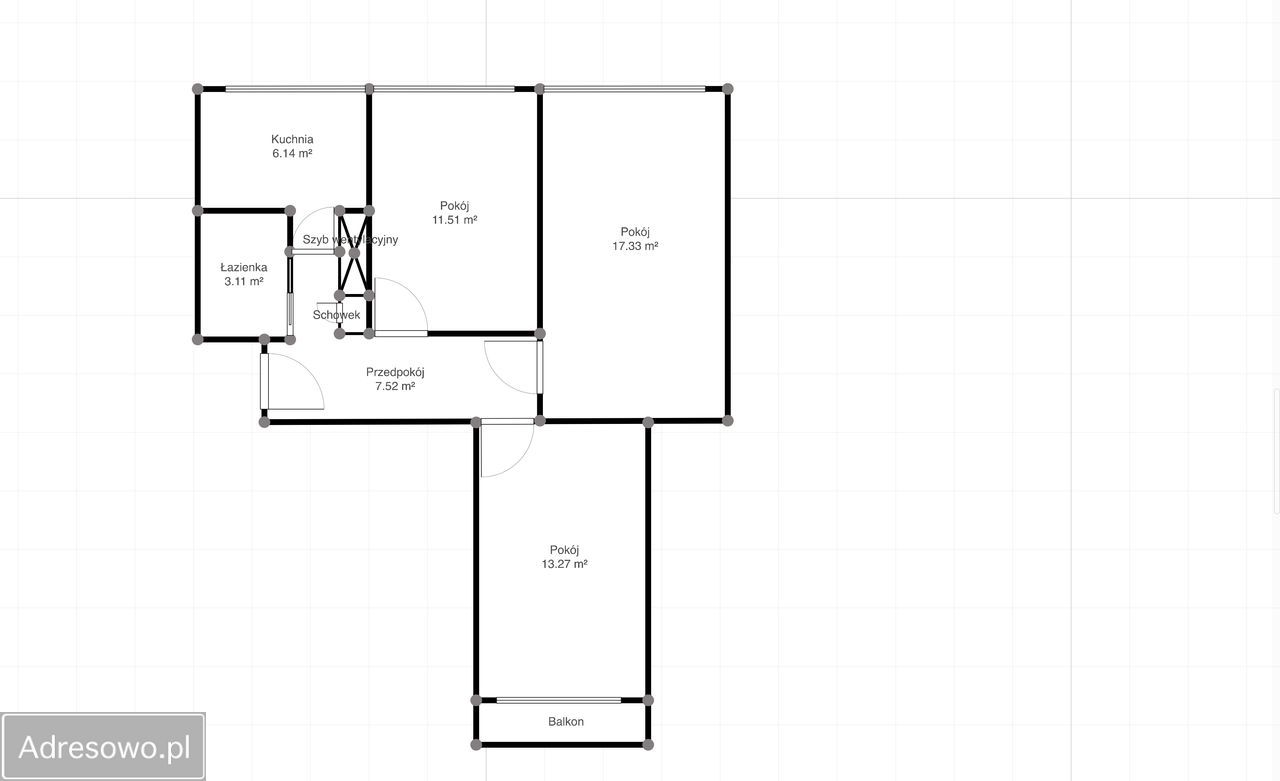 Mieszkanie 3-pokojowe Szczecin Świerczewo, ul. Santocka. Zdjęcie 15