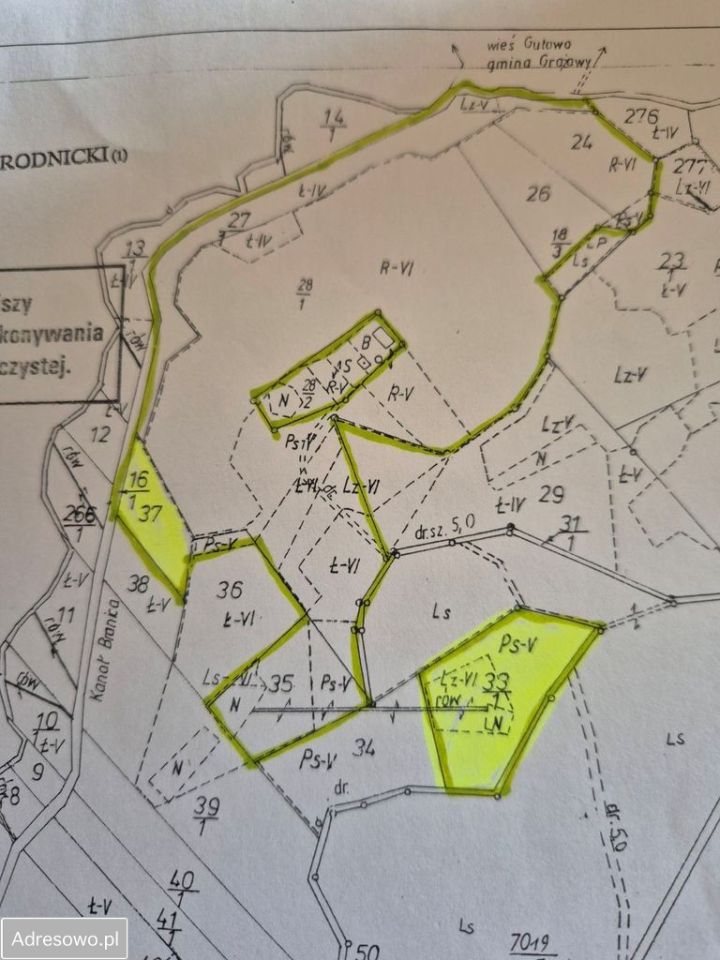 Działka rolno-budowlana Zaborowo. Zdjęcie 3