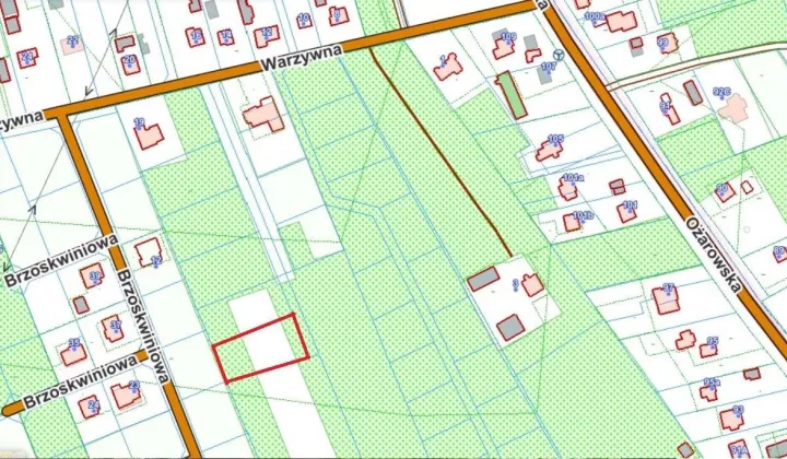 Działka budowlana Chwałki