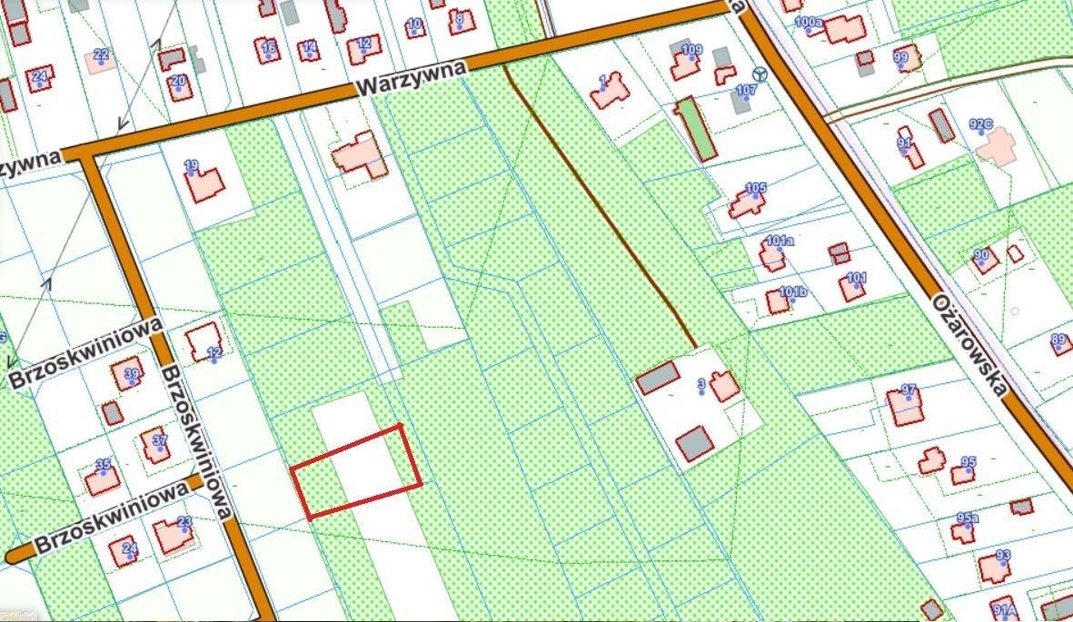 Działka budowlana Chwałki