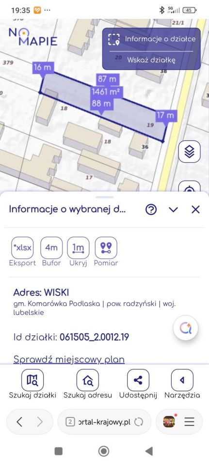 Działka siedliskowa Wiski. Zdjęcie 3