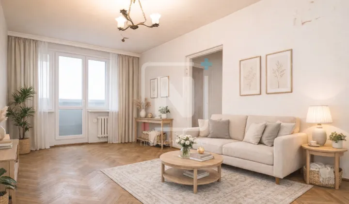 Mieszkanie 3-pokojowe Warszawa Mokotów, ul. Juliana Bruna