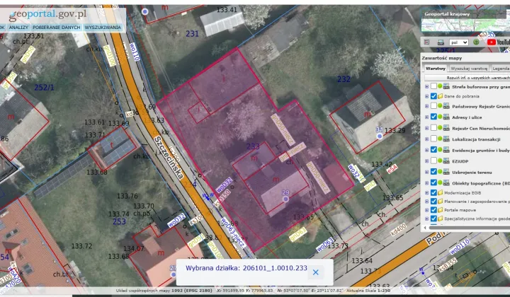 Działka budowlana Białystok Os. Młodych, ul. Pod Krzywą 29