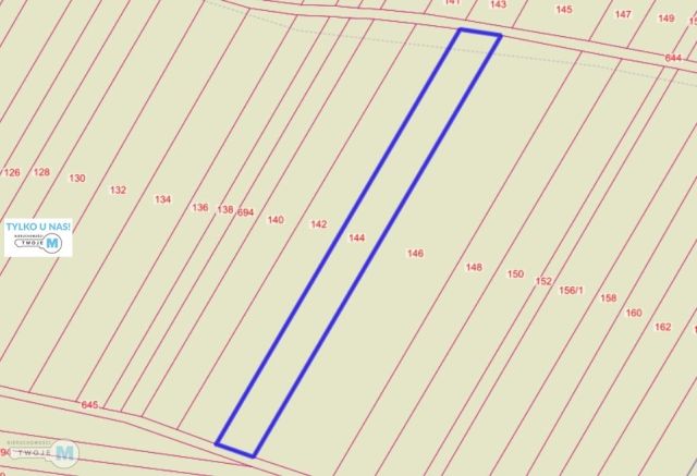 Działka leśna Osiny. Zdjęcie 1