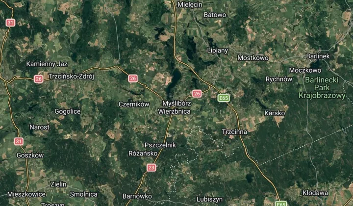 Mieszkanie 3-pokojowe Myślibórz, ul. Malborska