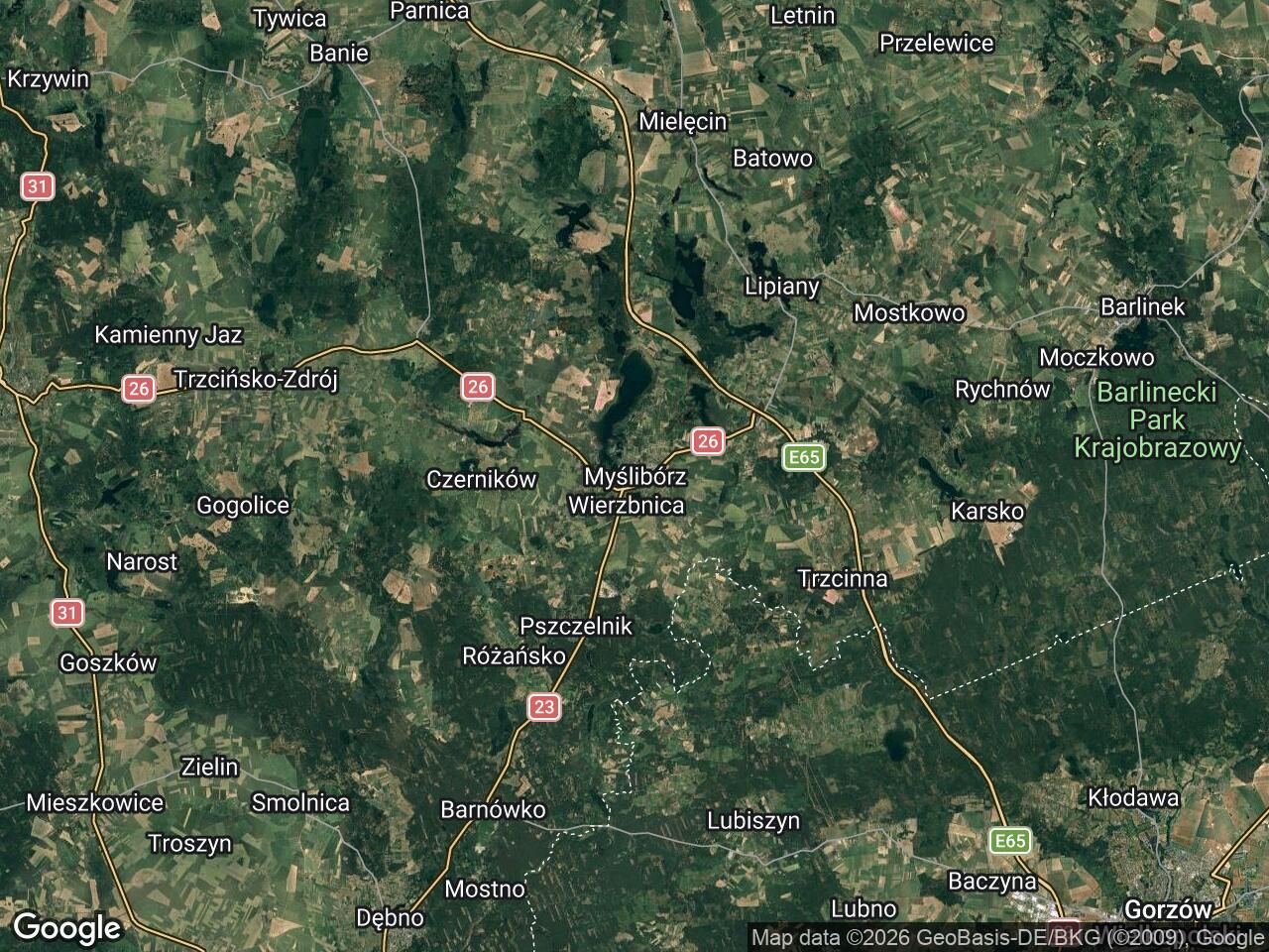 Mieszkanie 3-pokojowe Myślibórz, ulica Malborska. Zdjęcie 1