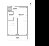 Mieszkanie 2-pokojowe Wrocław Tarnogaj, ul. Piękna. Zdjęcie 4