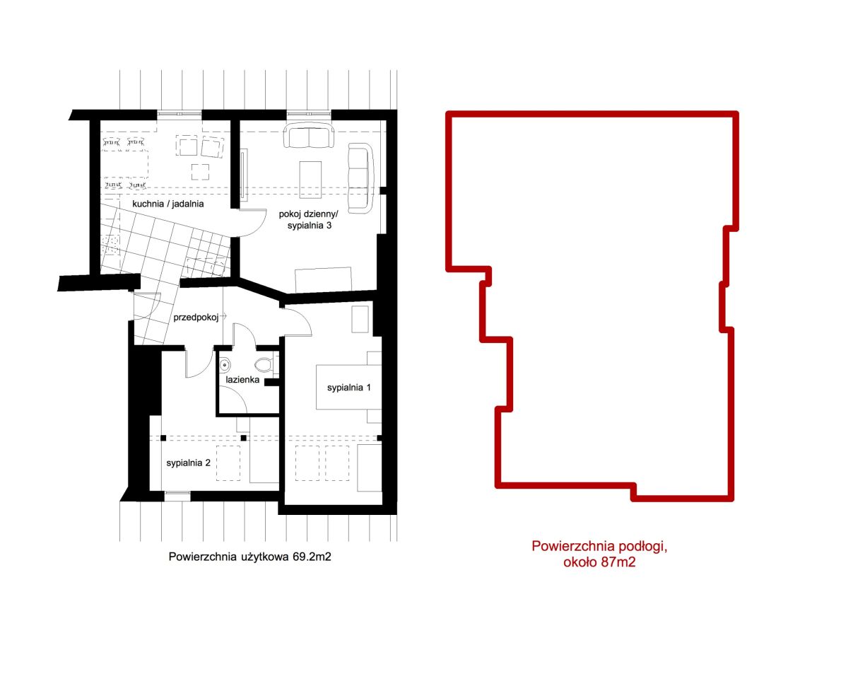 Mieszkanie 3-pokojowe Katowice Śródmieście, ul. Wojewódzka. Zdjęcie 54
