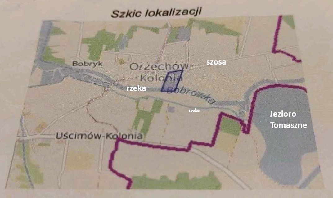 Działka budowlana Orzechów-Kolonia. Zdjęcie 5