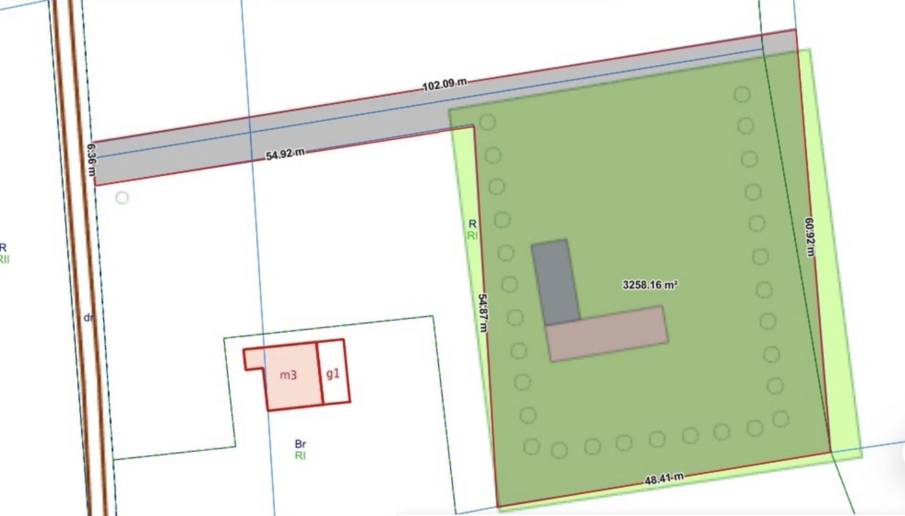 Działka budowlana Wronin. Zdjęcie 3