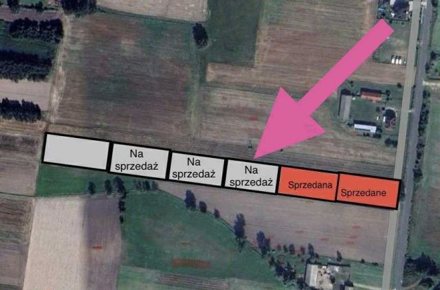 Działka budowlana Góra Bałdrzychowska-Kolonia. Zdjęcie 1