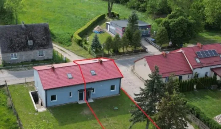 bliźniak, 3 pokoje Ramlewo