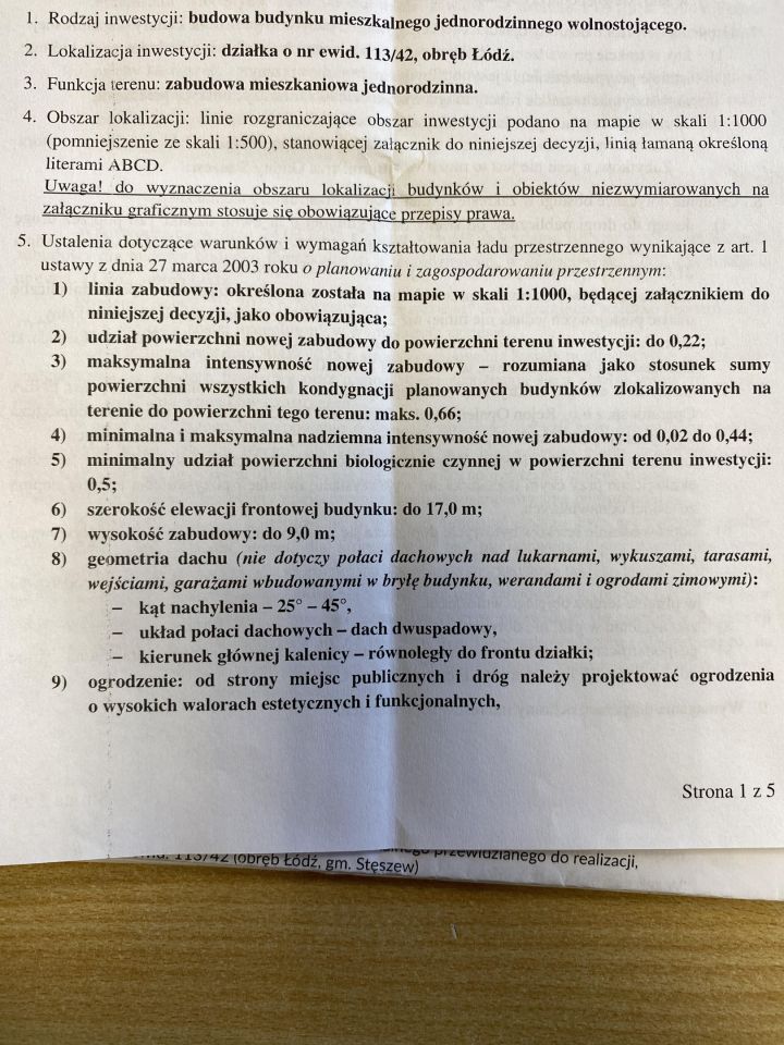 Działka budowlana Łódź, ul. Rubinowa. Zdjęcie 2