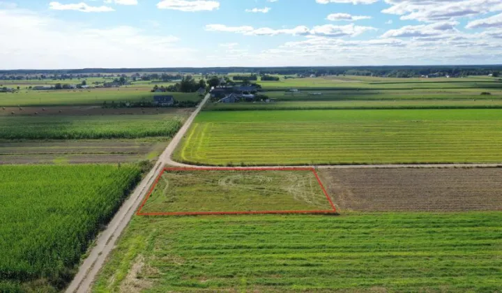 Działka budowlana Czerwone