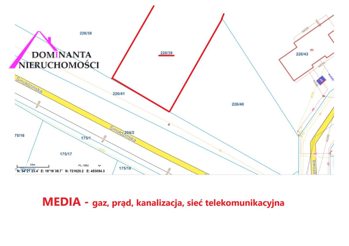 Działka inwestycyjna Kobysewo, ul. Szlachcica. Zdjęcie 9